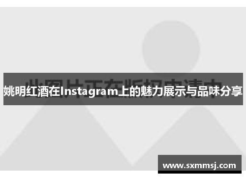 姚明红酒在Instagram上的魅力展示与品味分享
